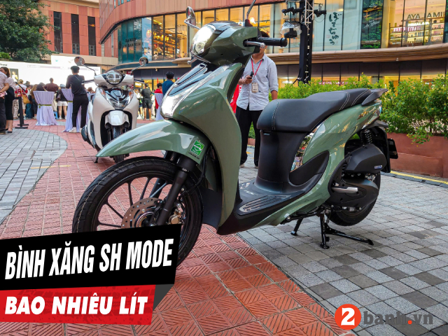 Bình xăng xe sh mode 2027 bao nhiêu lít có tiết kiệm xăng không - 1