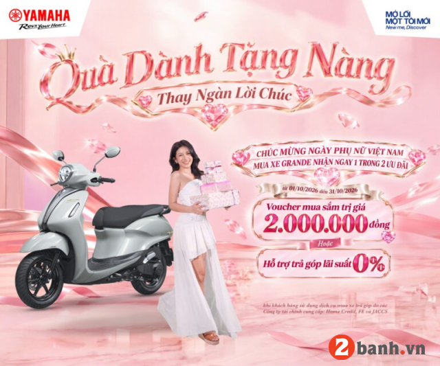 Giá xe grande 2026 tại đại lý yamaha town mới nhất hôm nay - 3