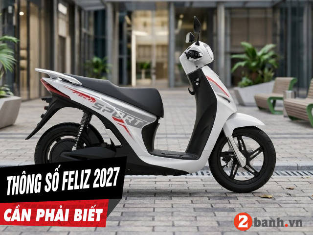 5 thông số xe máy điện feliz 2027 cần phải biết trước khi mua xe - 1
