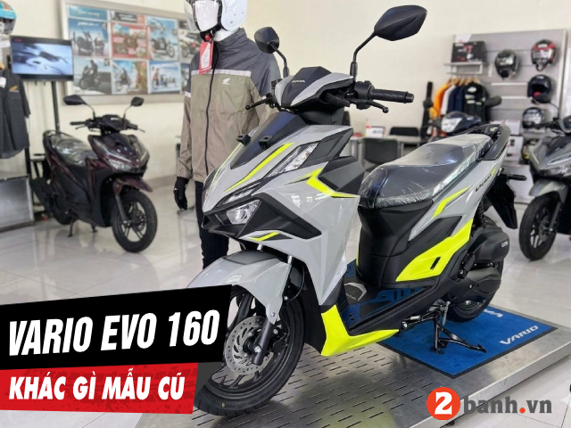 Honda vario evo 160 có khác gì mẫu cũ tại việt nam - 1