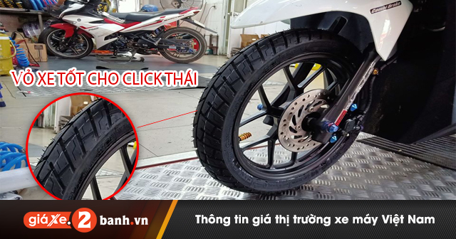 Tổng hợp các loại vỏ xe tốt nhất cho Honda Click 2025