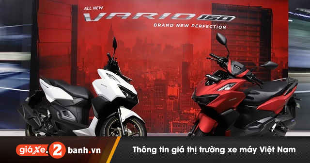 So sánh Honda Vario 160 và Vario 150 có gì khác biệt?