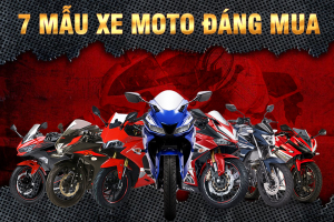 Top 7 mẫu xe moto thể thao giá rẻ đáng mua nhất hiện nay 2025