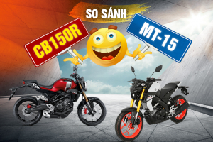 So sánh MT-15 2022 và CB150R 2022: Sự lựa chọn nào là tốt nhất?