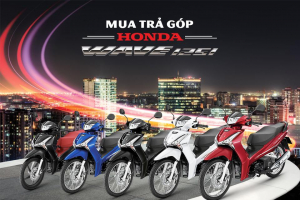 Hướng dẫn mua xe Wave Thái 125i 2025 trả góp mới nhất tại Việt Nam