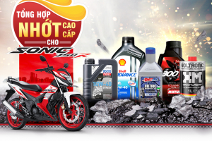 Tư vấn dầu nhớt tốt nhất phù hợp cho xe Sonic 2025