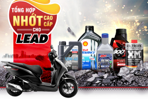 Tư vấn dầu nhớt tốt nhất phù hợp cho xe Lead 2025