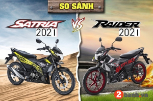 So sánh Suzuki Satria 2022 nhập với Raider 2022: Nên mua xe nào?