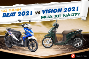 So sánh Honda Beat và Honda Vision nên mua mẫu xe nào?