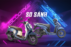 So sánh Honda Scoopy 2024 và Vision 2024: nên mua mẫu xe tay ga nào?
