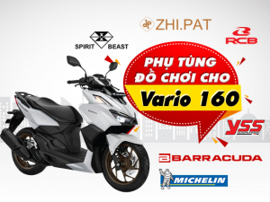Tư vấn phụ tùng đồ chơi xe Vario 160 mới nhất