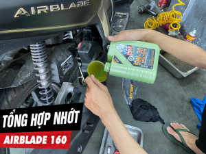 Tư vấn dầu nhớt tốt nhất phù hợp cho xe AirBlade 160
