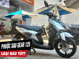 Tư vấn chọn mua phuộc xe tốt nhất cho Yamaha Gear 125