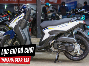 Tư vấn các loại lọc gió độ giúp tăng tốc cho xe Gear 125