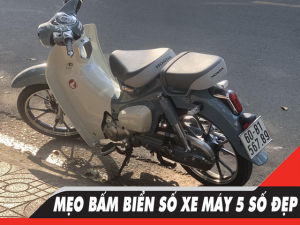 Cách bấm biển số xe máy 5 số đẹp một phát ăn ngay mới nhất 2024