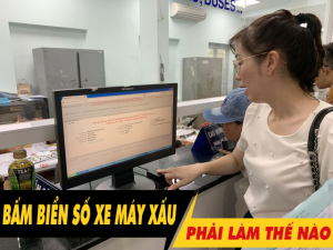Bấm phải biển số xe máy 5 số xấu cần phải làm gì?