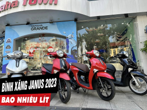 Bình xăng xe Janus bao nhiêu lít? Janus 2025 có tiết kiệm xăng không?