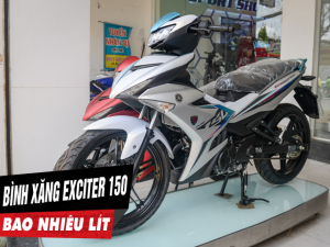 Bình xăng xe Exciter 150 bao nhiêu lít? Exciter 150 có tiết kiệm xăng không?