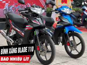 Bình xăng xe Blade 110 bao nhiêu lít? Honda Blade 2025 có tiết kiệm xăng không?