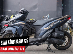 Bình xăng xe Vario 125 bao nhiêu lít? Vario 125 2025 có tiết kiệm xăng không?
