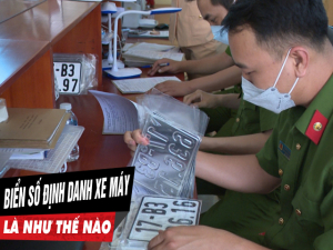 Biển số xe theo mã định danh là như thế nào 2024?