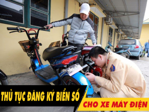 Thủ tục đăng ký biển số xe máy điện mới nhất 2026