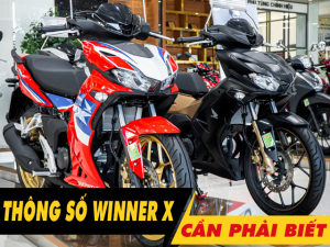 6 thông số xe Winner X 2025 cần phải biết trước khi mua xe