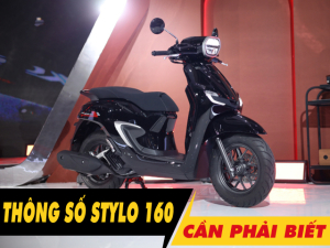 6 thông số xe Stylo 160 2025 cần phải biết trước khi mua xe