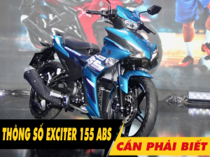 5 thông số xe Exciter 155 ABS 2025 cần phải biết trước khi mua xe