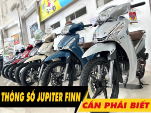 5 thông số xe Jupiter Finn 2025 cần phải biết trước khi mua xe
