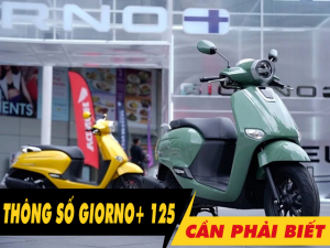 6 thông số xe Honda Giorno+ 125 2025 cần phải biết trước khi mua xe