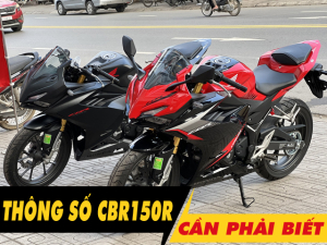 6 thông số xe CBR150R 2025 cần phải biết trước khi mua xe