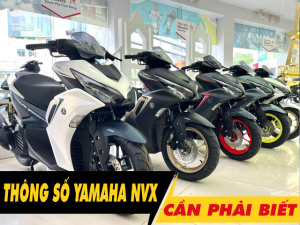 5 thông số xe NVX 2025 cần phải biết trước khi mua xe