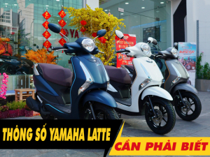 5 thông số xe Yamaha Latte 2025 cần phải biết trước khi mua xe