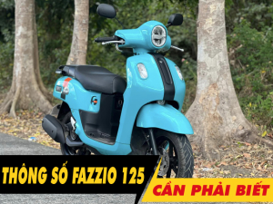 5 thông số xe Yamaha Fazzio 125 2025 cần phải biết trước khi mua xe