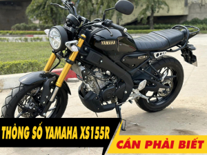5 thông số xe Yamaha XS155R 2025 cần phải biết trước khi mua xe