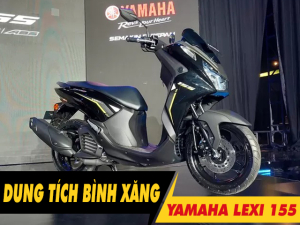 Bình xăng xe Lexi 155 bao nhiêu lít? Nằm ở đâu?