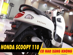 Bình xăng xe Scoopy 110 bao nhiêu lít? Scoopy 2025 có tiết kiệm xăng không?