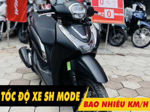 Xe SH Mode 2026 chạy tối đa bao nhiêu km/h?