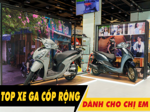 Top 5 xe tay ga cốp rộng dành cho chị em tốt nhất 2026