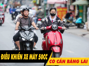 Xe 50cc có cần bằng lái không 2026?