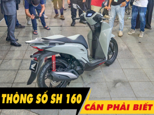 6 thông số xe SH 160i 2026 cần phải biết trước khi mua xe