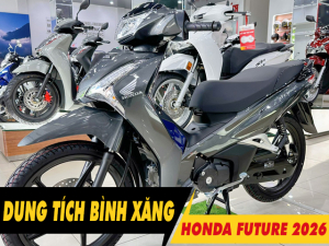 Bình xăng xe Future Fi bao nhiêu lít? Future 2026 có tiết kiệm xăng không?
