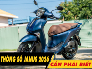 5 thông số xe Janus 2026 cần phải biết trước khi mua xe