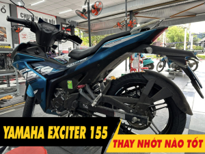 Tư vấn dầu nhớt tốt nhất phù hợp cho xe Exciter 155