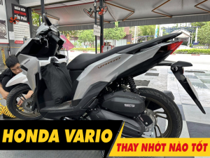 Tư vấn dầu nhớt tốt nhất phù hợp cho xe Vario 2026