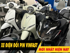 Các mẫu xe máy điện đổi pin Vinfast mới nhất 2026