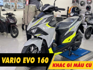 Honda Vario Evo 160 có khác gì mẫu cũ tại Việt Nam?