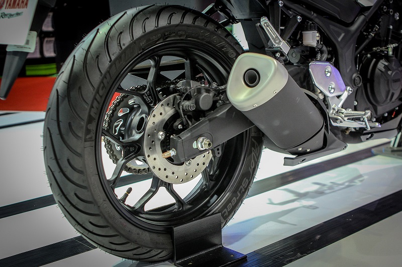 Bánh sau xe thể thao Yamaha MT-03 ABS 2020
