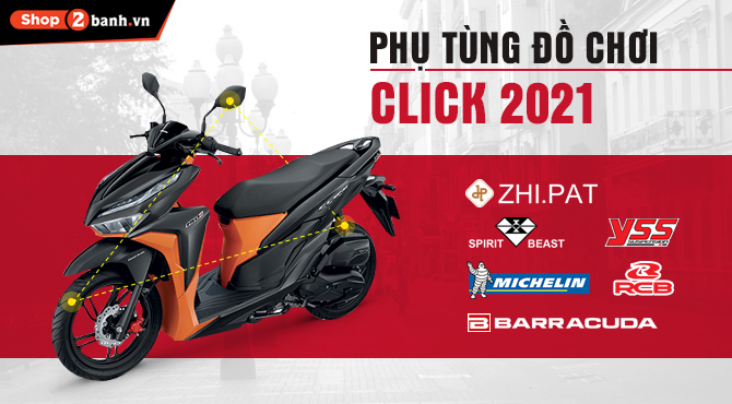 Giá xe Click Thái 2021 mới nhất hôm nay tháng 3/2021 tại Việt Nam